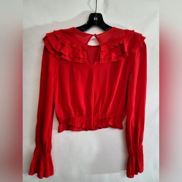Other stories Ruffled long sleeves top - Picture 2 of 6